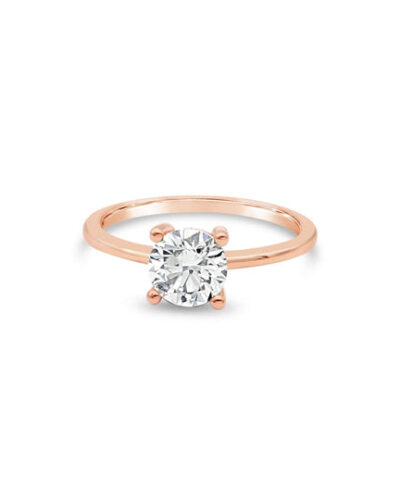 Gaia Lab Diamond Ring - 9ct Rose Gold