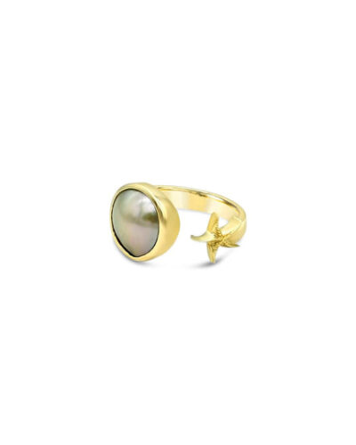 Ocean's Allure Ring - 9ct Yellow Gold