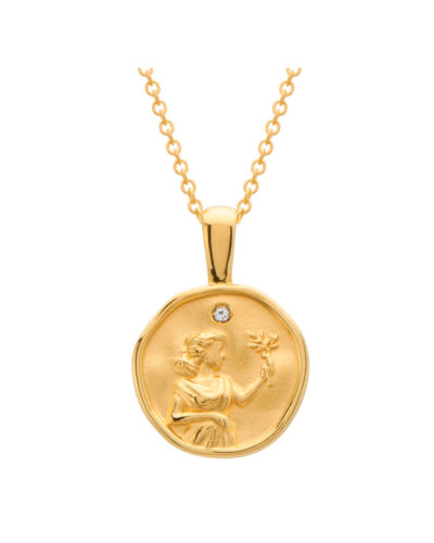 Virgo Necklace - Yellow Gold