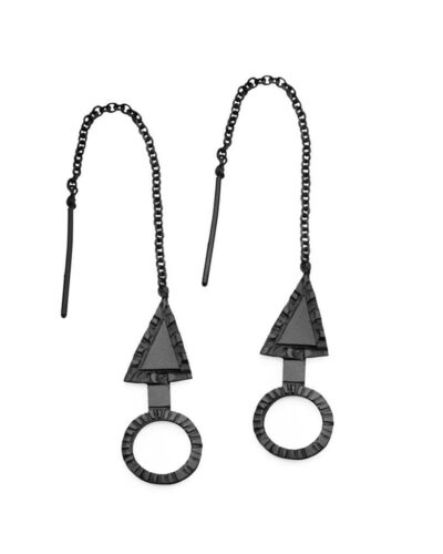 Arrowhead - Oxidised Sterling Silver