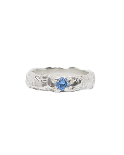 Vera Sapphire Ring - Sterling Silver, Blue Sapphire