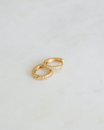 Esther Hoop Earrings - Gold Filled