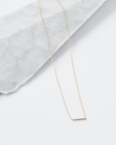 Little Tube Necklace - Sterling Sterling (45cm)