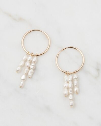 Rice Pearl Tiers - 14k Gold Filled
