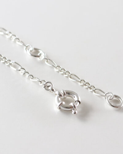Spring Clasp Thick Chain Necklace - Sterling Silver