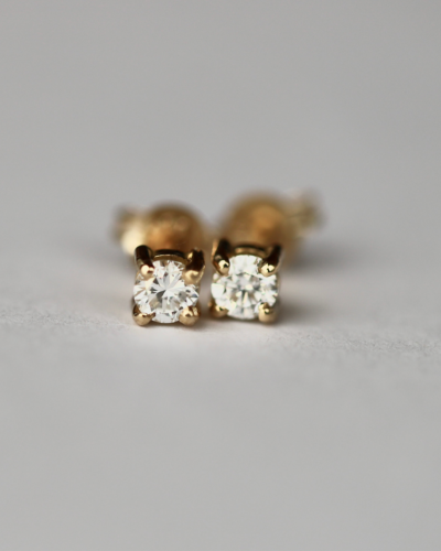 Gisele Stud Earrings - 9ct Gold
