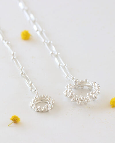 Bubble Necklace - Sterling Silver