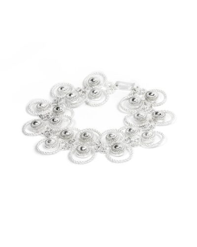 Owl Filigree Bracelet - Sterling Silver