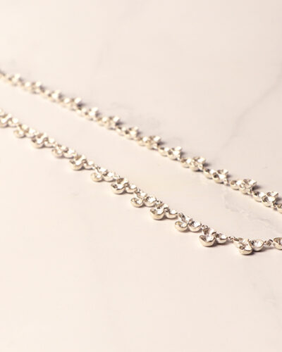 Cluster Necklace - Fine & Sterling Silver