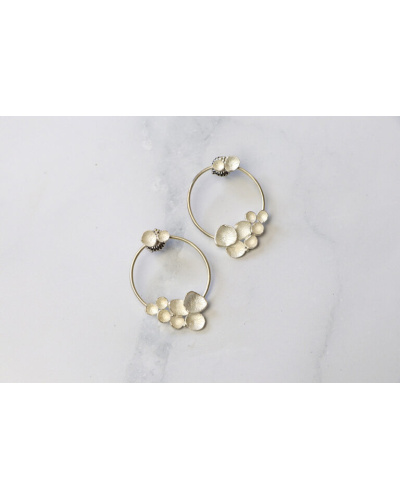 Frosty Fragments - Fine & Sterling Silver