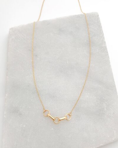 Connect Necklace - 3 Links - 14k Gold Filled (45cm)