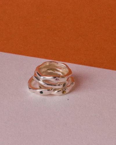 Wavy Ring - Sterling Silver