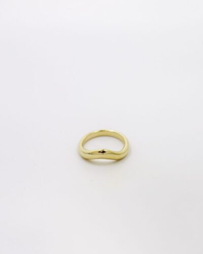 Crescent Ring - 9ct Yellow Gold