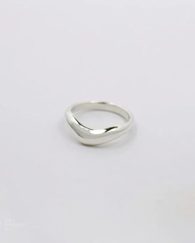 Crescent Ring - Sterling Silver