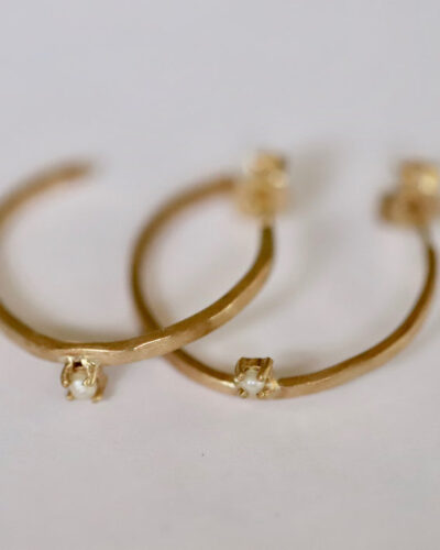 Manahau Hoops - 9ct Gold