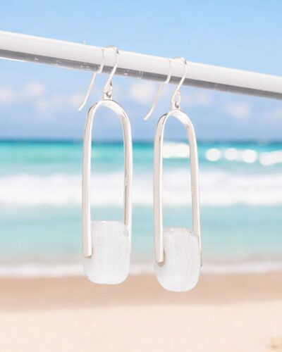 Empire Luxe Cloud Earrings - Sterling Silver