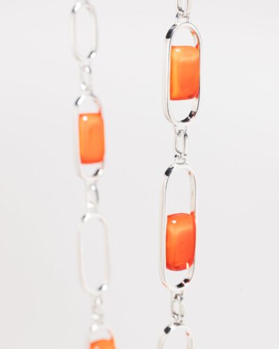 Empire Neon Necklace - Sterling Silver