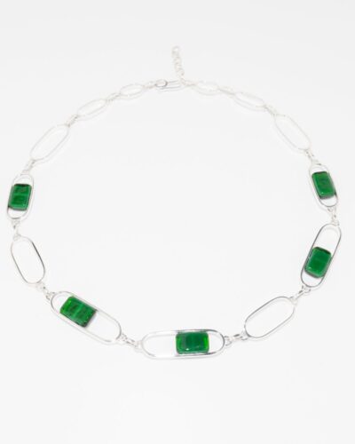 Empire Deep Forest Necklace - Sterling Silver