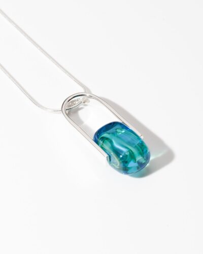 Empire Marine Pendant Necklace - Sterling Silver (45cm)