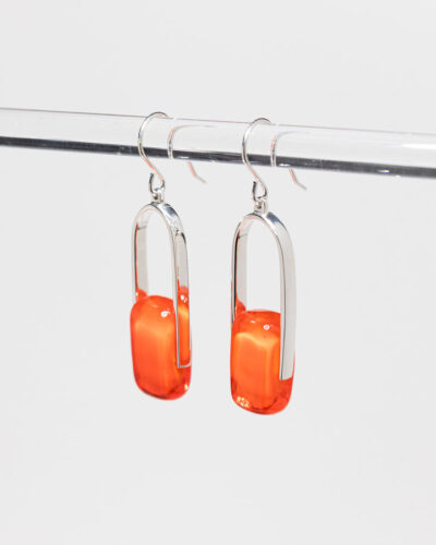 Empire Neon Earrings - Sterling Silver