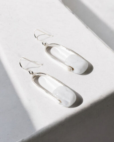 Empire Cloud Earrings - Sterling Silver