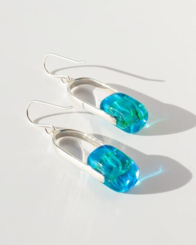 Empire Marine Earrings - Sterling Silver