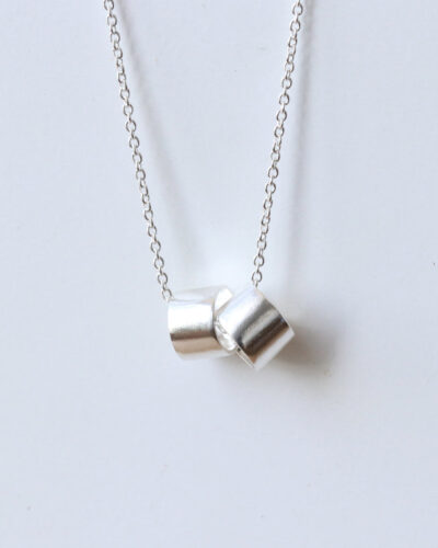 [One of a Kine] Mini Tube Necklace - Sterling Silver