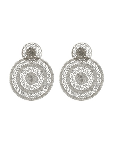 Handmade Aztex 2 in 1 Detachable Errings - Sterling Silver