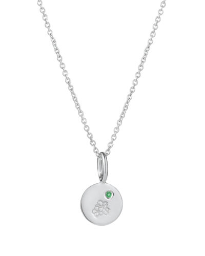 Birthflower Necklace (May) - Sterling Silver