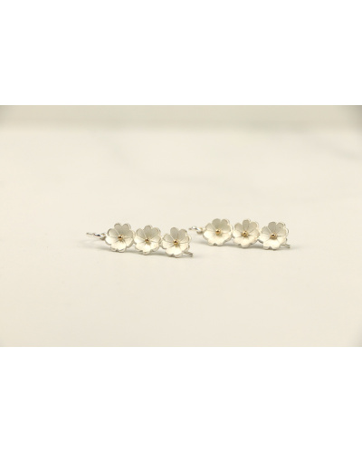Daisy Drops - Fine & Sterling Silver