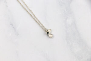 Drifting Bud Pendant - Fine & Sterling Silver