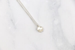 Floral Pendant - Fine & Sterling Silver