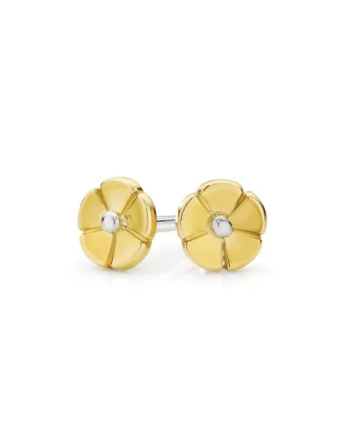 The Buttercup Flower Stud - 9ct Yellow Gold