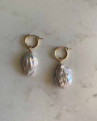 Kind Keshi Pearl Earrings - 14K Gold Filled