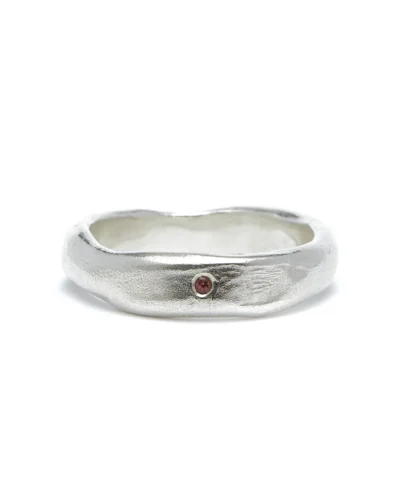 Hidden Gem Ring - Sterling Silver