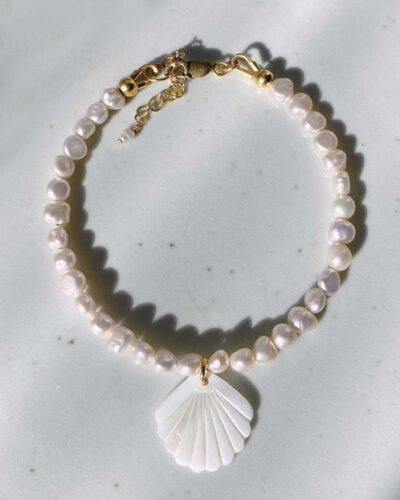 Lola Mother of Pearl Bracelet - 14K Gold Filled (18cm)