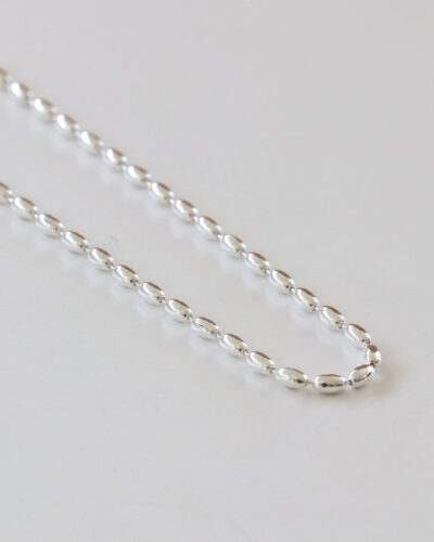 Silver Oval Ball Chain - Sterling Silver