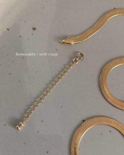 Necklace Extender Chain - 14K Gold Filled (With Clasp 10cm / 4")