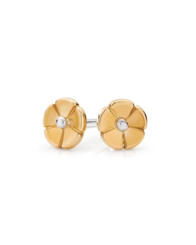 The Buttercup Flower Stud - 9ct Rose Gold