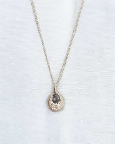 Sapphire Bubble Necklace - Sterling Silver, Blue
