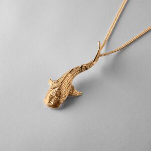 Small Whale Shark - 9ct Yellow Gold #1
