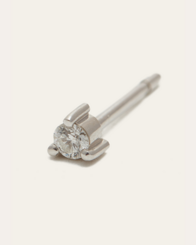 Neo 5PT Diamond Stud - 14CT White Gold