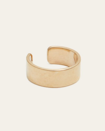 Wide Ear Cuff - 9CT Gold