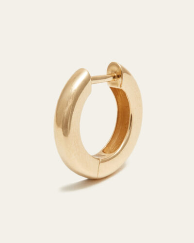 Chunky Huggie Medium - 9CT Gold