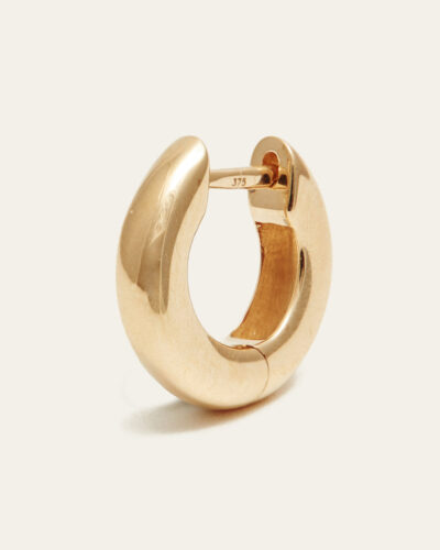 Chunky Huggie Small - 9CT Gold