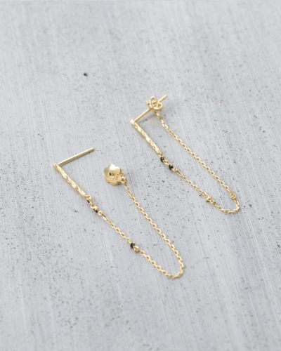 Connection Earrings - 14K Gold