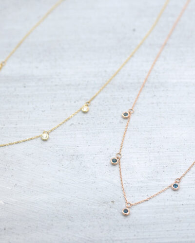 Five One Dream Necklace - 14K Gold (Cubic Zirconia)
