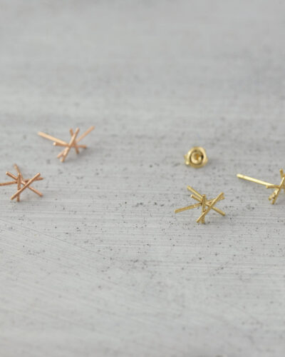 On The Nest Earrings (Single) - 14K Gold
