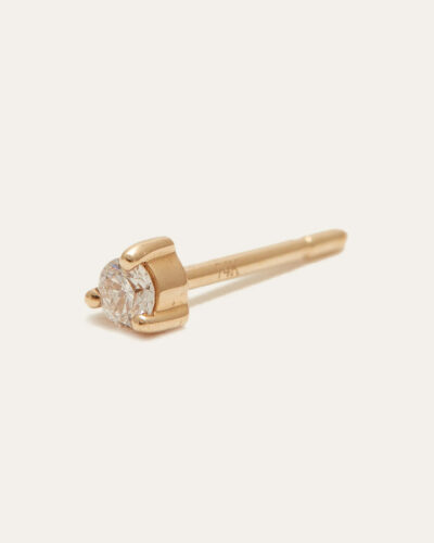 Neo 5PT Diamond Stud - 14CT Gold
