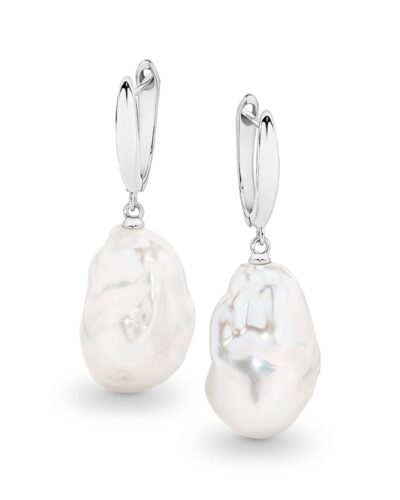 Alessia Huggies SS - Sterling Silver Rhodium Plated